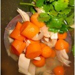 Ready to go on the stove to slow cook for the afternoon.