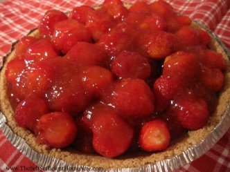 You can find my recipe for Fresh Strawberry Pie here!