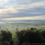 View of the valley to the east.
