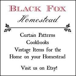 Black Fox Homestead on Etsy 