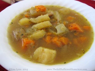 Winter Vegetable Stew with Pork