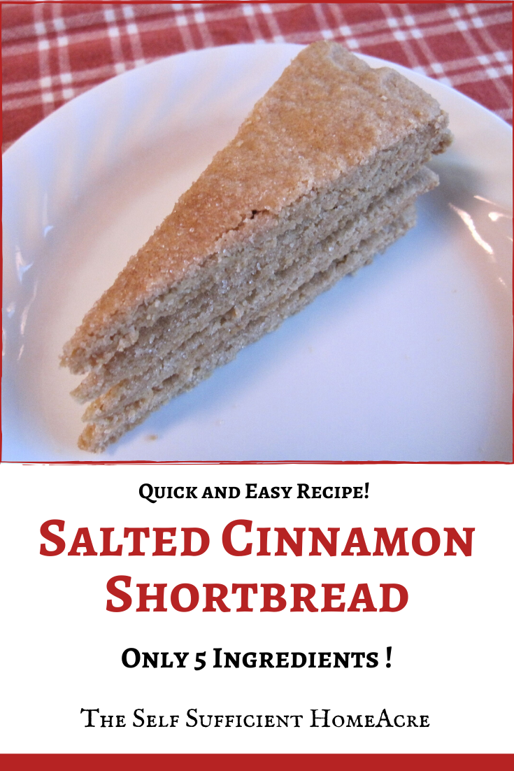 Salted Cinnamon Shortbread Recipe